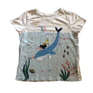Hanna Andersson narwhal mermaid tee